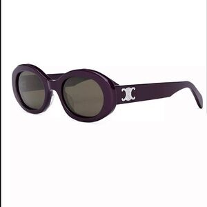 Celine Triomphe sunglasses in purple NWT